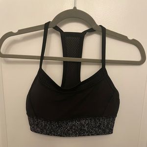 Lululemon black sports bra